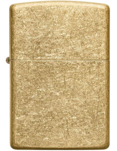 ENCENDEDOR ZIPPO REGULAR TUMBLED BRASS 2